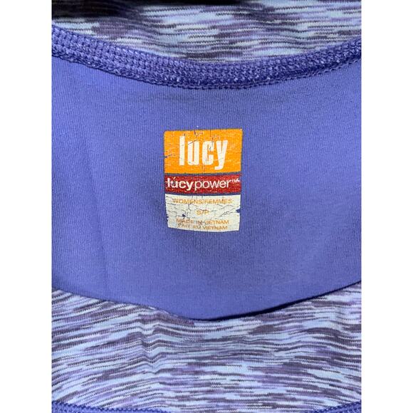 Lucy Purple Maternity Activewear Top - Size Small - Picture 2 of 3